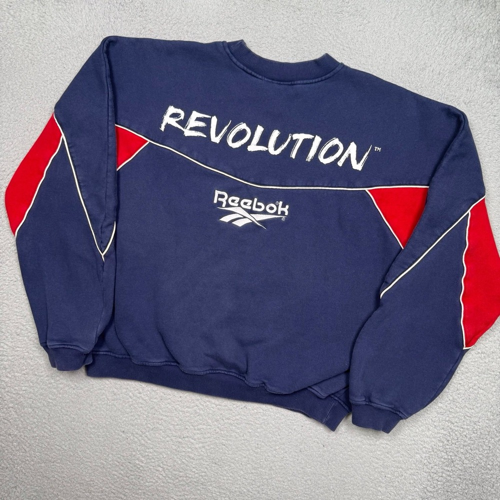 Vintage 90s Reebok New England Revolution Crewneck Sweatshirt